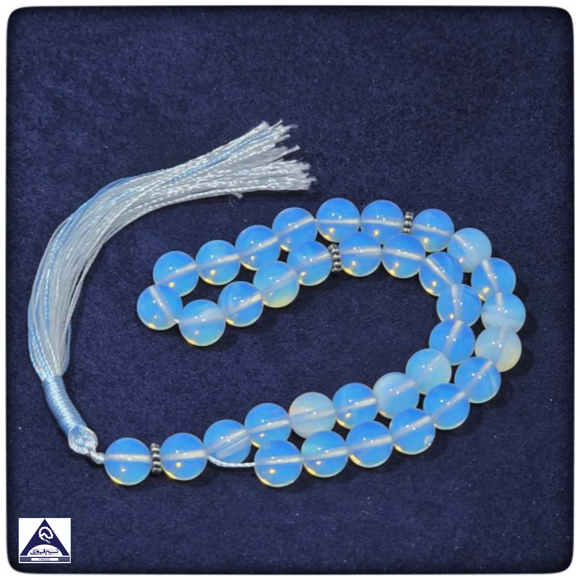 تسبیح سنگ اوپال نمره 10