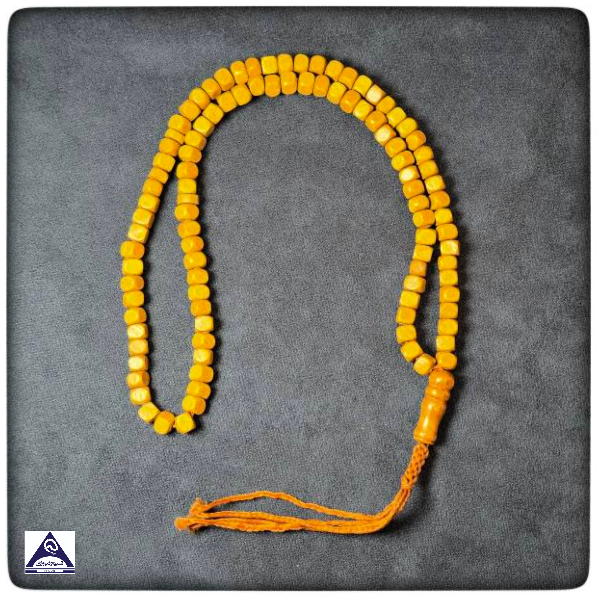 تسبیح چوبی مکعبی نمره 6