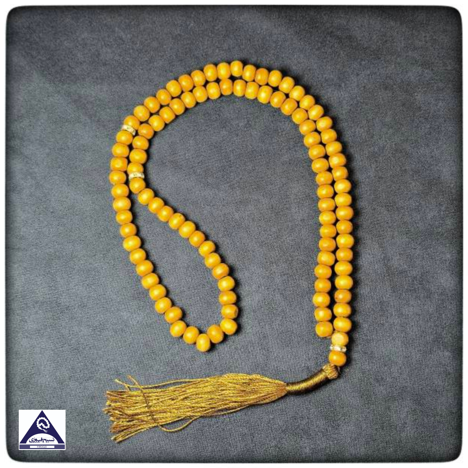 تسبیح چوبی معمولی نمره 8 ریشه دار